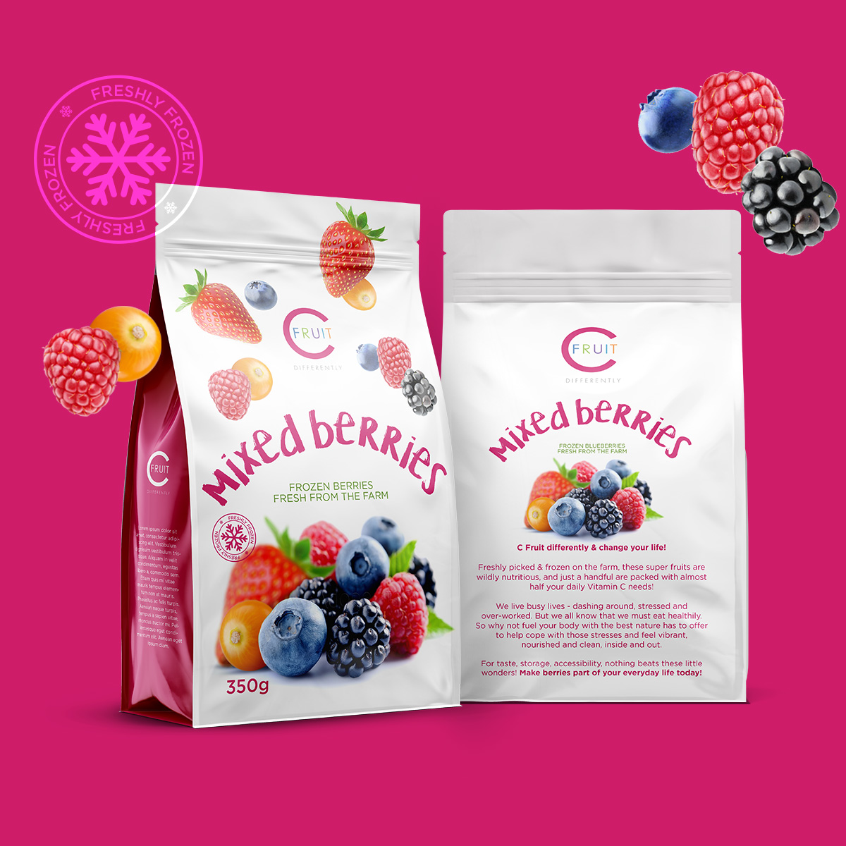 Frozen berries – It's just another play-day.